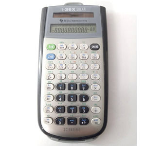 Texas Instruments TI-36X Solar Gray Scientific Calculator